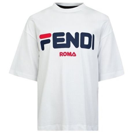 Футболка FENDI размер 116, белый