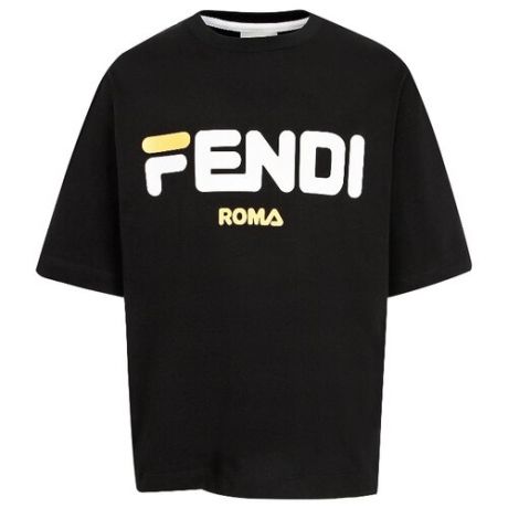 Футболка FENDI размер 116, черный