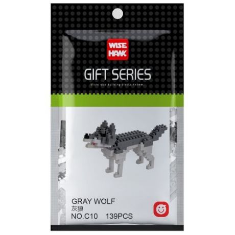 Конструктор Wisehawk Gift Series C10 Серый волк