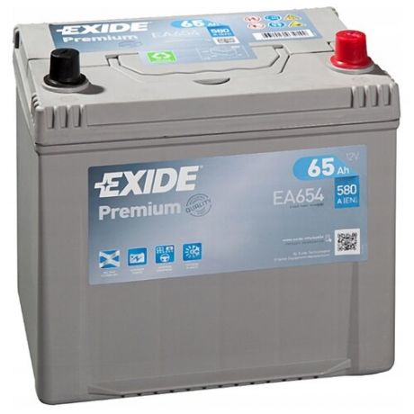 Автомобильный аккумулятор Exide Premium EA654