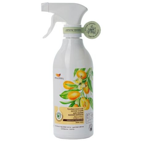 AromaCleaninQ спрей для уборки ванной комнаты Солнечное настроение 0.5 л
