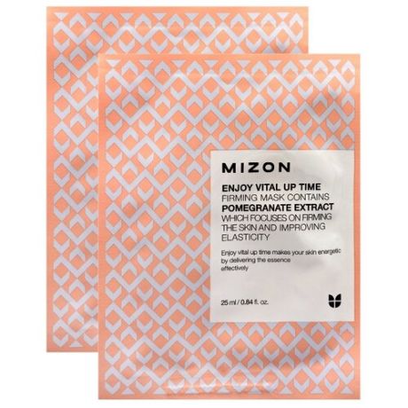 Mizon Enjoy Vital-Up Time Firming Mask укрепляющая тканевая маска, 2 шт.