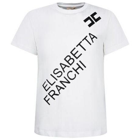 Футболка Elisabetta Franchi размер 116, белый