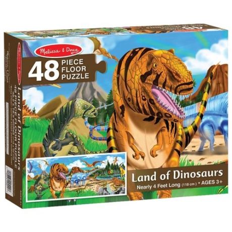Пазл Melissa & Doug Мир динозавров (442), 48 дет.