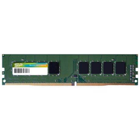 Оперативная память Silicon Power DDR4 2400 (PC 19200) DIMM 288 pin, 8 ГБ 1 шт. 1.2 В, CL 17, SP008GBLFU240B02