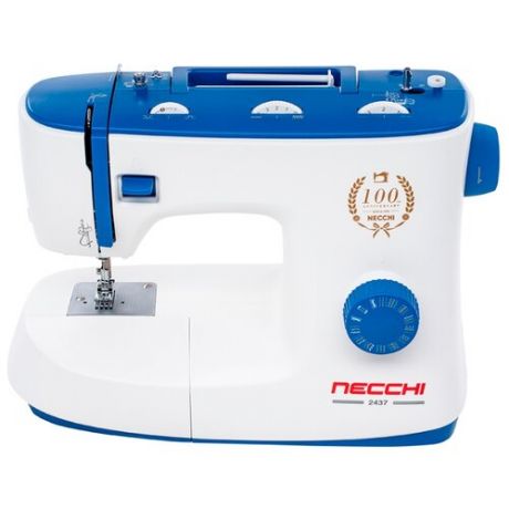 Швейная машина Necchi 2437, белый/синий