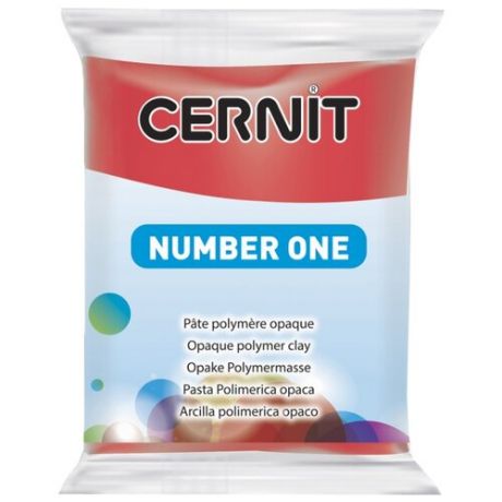 Полимерная глина Cernit Number one красная (400), 56 г