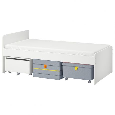 IKEA - СЛЭКТ Каркас кровати с секцией дивана