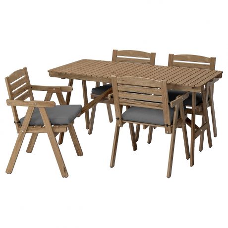 IKEA - ФАЛЬХОЛЬМЕН Стол+4 кресла, д/сада