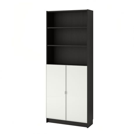IKEA - БИЛЛИ / МОРЛИДЕН Шкаф книжный со стеклянными дверьми