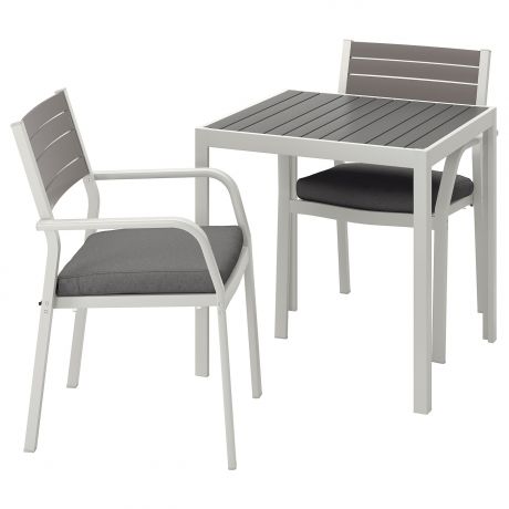 IKEA - ШЭЛЛАНД Садовый стол и 2 легких кресла