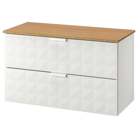 IKEA - ГОДМОРГОН / ТОЛКЕН Шкаф для раковины с 2 ящ