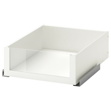 IKEA - КОМПЛИМЕНТ Ящик со стеклянной фронтал панелью