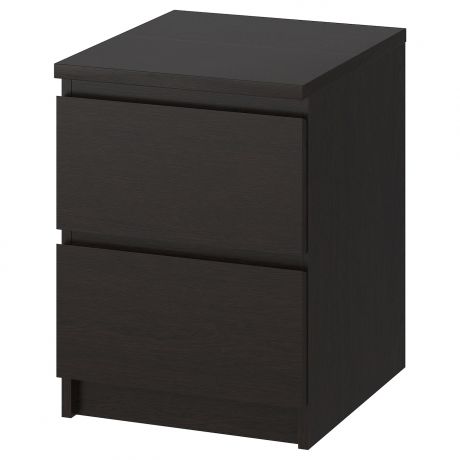 IKEA - МАЛЬМ Комод с 2 ящиками