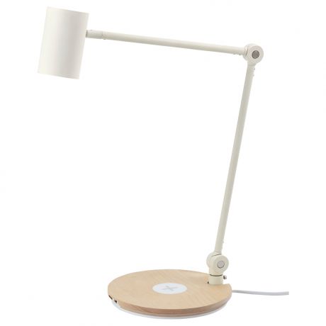 IKEA - РИГГАД Лампа/устройст д/беспровод зарядки