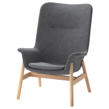 IKEA - ВЕДБУ Кресло c высокой спинкой
