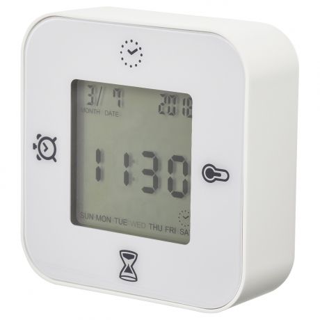 IKEA - КЛОККИС Часы/термометр/будильник/таймер