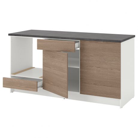 IKEA - КНОКСХУЛЬТ Напольный шкаф с дверцами и ящиком