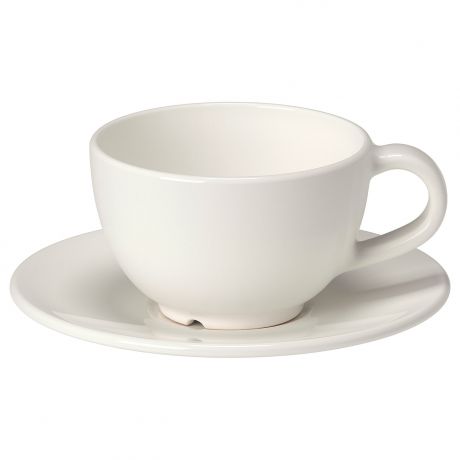 IKEA - ВАРДАГЕН Чашка кофейная с блюдцем