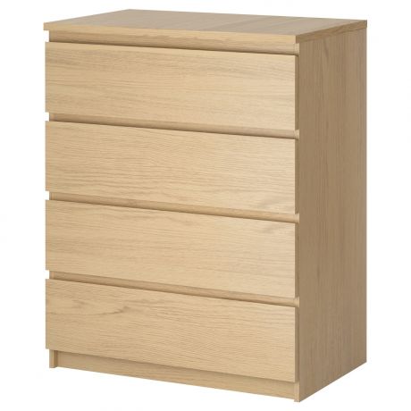 IKEA - МАЛЬМ Комод с 4 ящиками