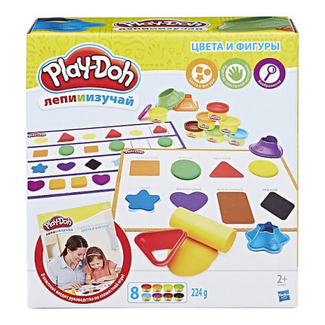 Hasbro Набор пластилина Hasbro Play-Doh "Цвета и формы"
