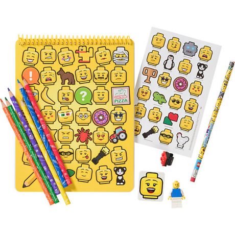 LEGO Канцелярский набор для рисования LEGO iconic (смайлик)