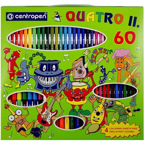 Centropen Подарочный набор Centropen "Quatro II", 60 предметов