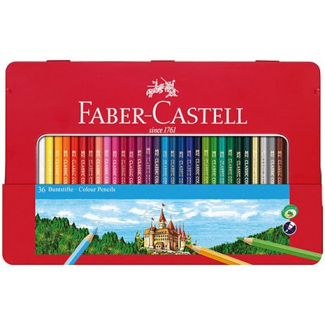 Faber-Castell Карандаши цветные Faber-Castell, 36 цветов