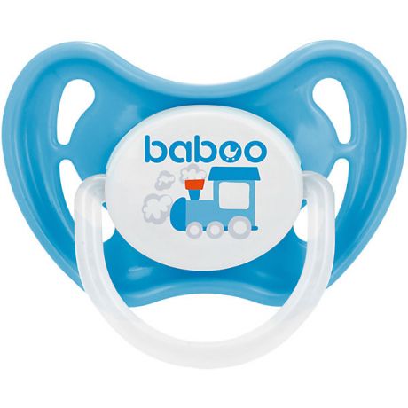 Baboo Соска-пустышка латексная Baboo Tansport с 0 мес