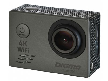 Экшн-камера Digma DiCam 300 Grey