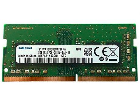 Модуль памяти Samsung DDR4 SO-DIMM 2666MHz PC-21300 CL19 - 8Gb M471A1K43CB1-CTD