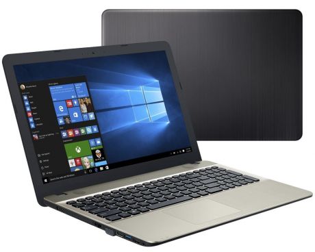 Ноутбук ASUS X541UV-DM1594T XMAS 90NB0CG1-M24110 (Intel Core i3-6006U 2.0GHz/4096Mb/500Gb/No ODD/nVidia GeForce 920MX/Wi-Fi/Cam/15.6/1920x1080/Windows 10 64-bit)