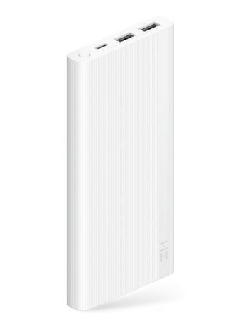 Внешний аккумулятор Xiaomi ZMI JD810 Power Bank 10000mAh 18W Dual Port USB-A/Type-C Quick Charge 3.0 White