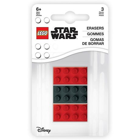 LEGO Набор ластиков LEGO Star Wars, 3 шт