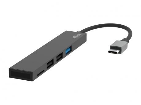 Хаб USB Ritmix CR-4313 USB Type-C - 2xUSB 2.0 / USB 3.0 Metal