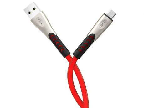 Аксессуар Hoco U48 Superior speed USB - USB Type-C 120cm Red 92780