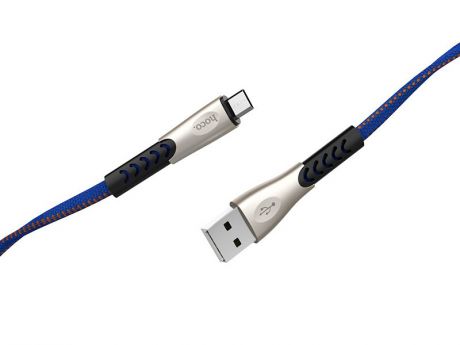 Аксессуар Hoco U48 Superior speed USB - USB Type-C 120cm Blue 92779