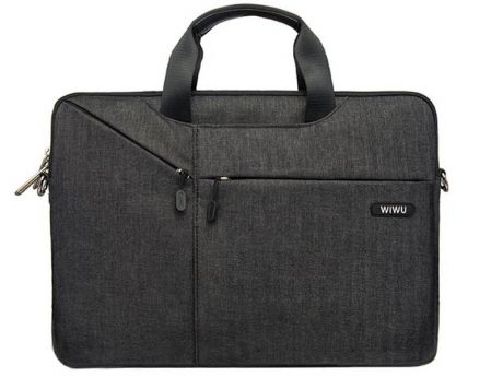 Сумка 12.0-inch Wiwu Gent Business Handbag Black 6957815503896