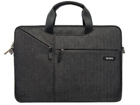 Сумка 13.3-inch Wiwu Gent Business Handbag Black 6957815503919