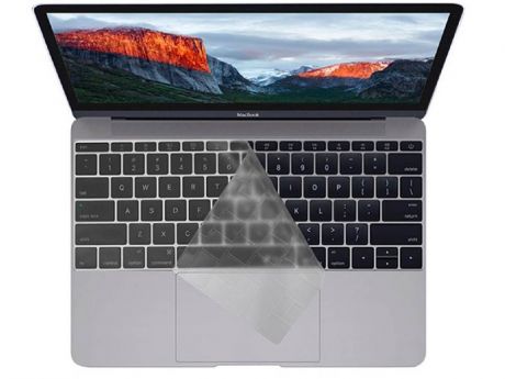 Аксессуар Защитная пленка для клавиатуры Wiwu для APPLE MacBook Retina 12 TPU Key Board Protector Transparent 6957815505326