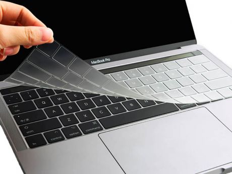 Аксессуар Защитная пленка для клавиатуры Wiwu для APPLE MacBook Touch Bar 13 TPU Key Board Protector Transparent 6957815505340