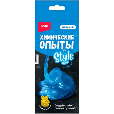 LORI Химические опыты Lori Style Slime Голубой