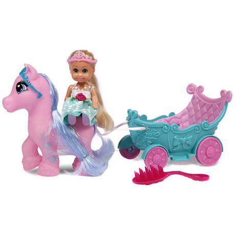 Sparkle Girlz Игровой набор с куклой Sparkle Girlz "Принцесса в карете", 11,5 см