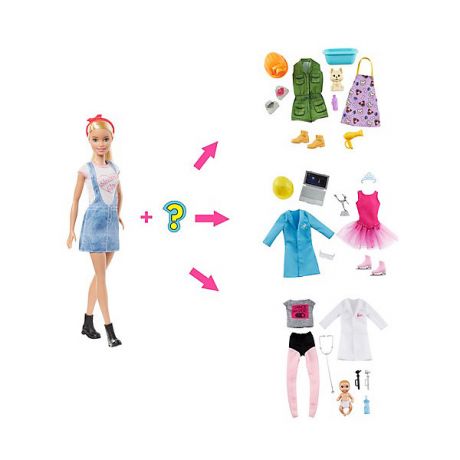 Mattel Игровой набор Barbie Загадочные профессии