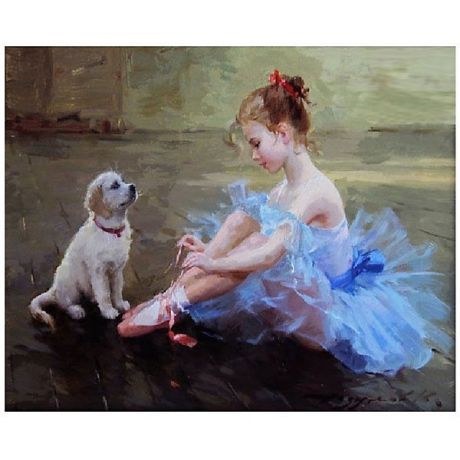 Molly Картина по номерам Molly Маленькая балерина