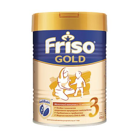 Friso Молочная смесь Friso Gold 3, с 12 мес, 1200 г
