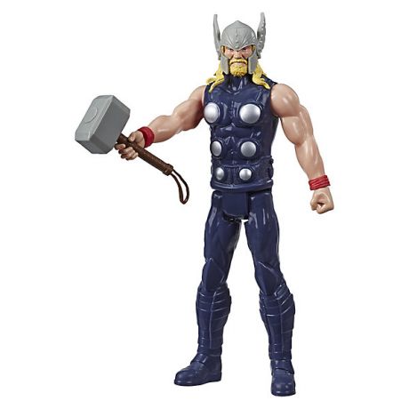 Hasbro Игровая фигурка Marvel Avengers "Герои Титана" Тор, 30 см