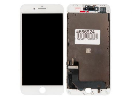 Дисплей RocknParts для APPLE iPhone 8 Plus Refurbished в сборе с тачскрином White 666924