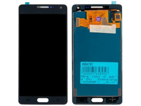Дисплей RocknParts для Samsung Galaxy A5 (SM-A500F) в сборе с тачскрином Black 684797
