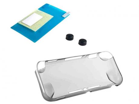 Набор Oivo N-Switch Lite 3 in 1 Crystal Cover Kit Clear Black IV-SW666